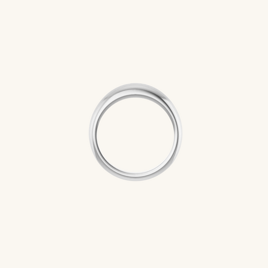 Cupola Dome Ring Silver