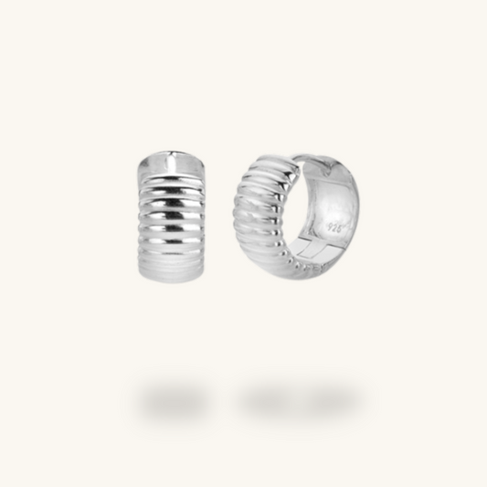 Ribbed Hoops