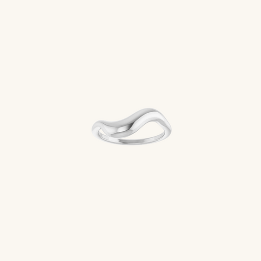 Dome Wave Ring - Silver